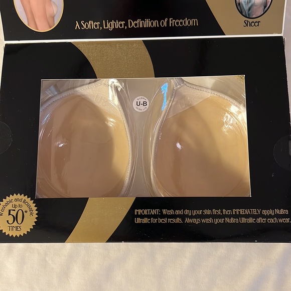 NEW AND NEVER-USED FASHION FORMS NUBRA ULTRALITE SELF-STICKING BRA CUPS - Picture 3 of 7